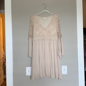 Cream dress